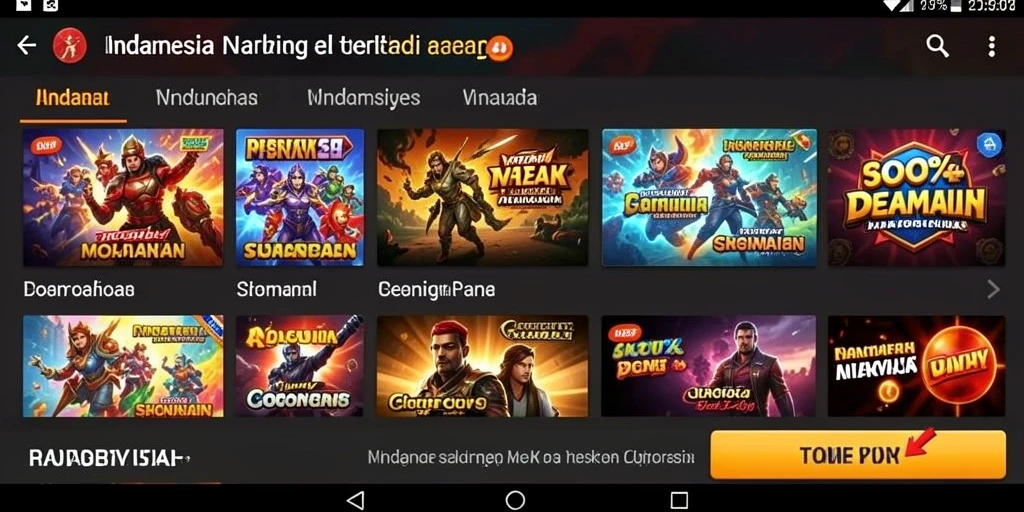 Tampilan antarmuka pengguna yang mudah dinavigasi.