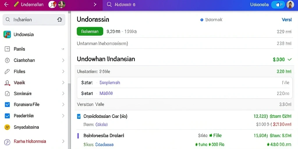 Tampilan antarmuka yang menarik dan mudah digunakan.