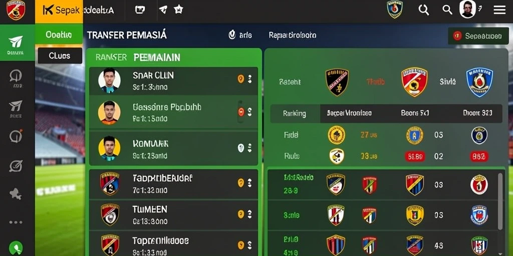 Tampilan antarmuka yang intuitif dan menarik.
