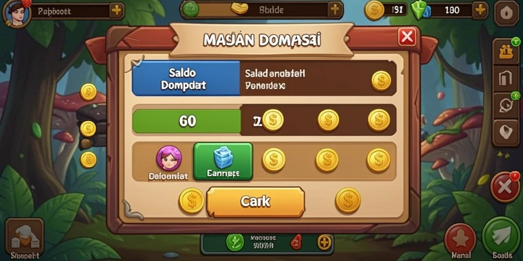 Tampilan awal game EOS77 yang menarik.