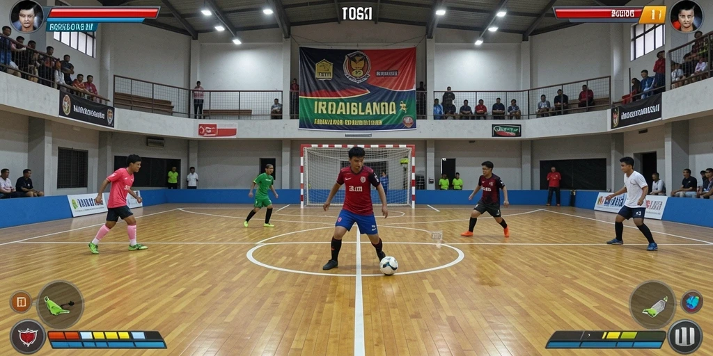 Layar permainan slot yang menarik dengan grafik berkualitas tinggi.