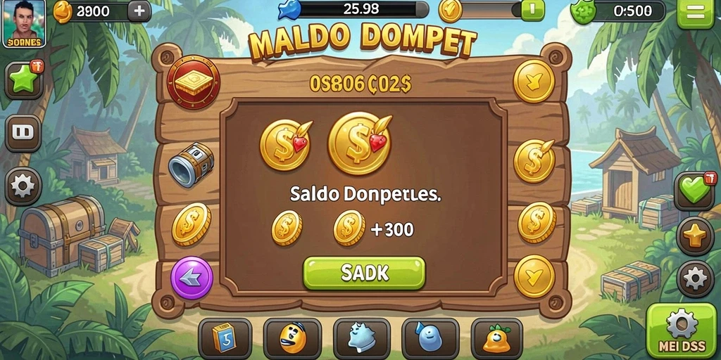Tampilan awal permainan LUCKYRP yang memukau.