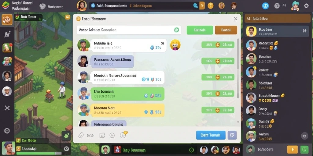 Tampilan antarmuka OVABET yang menarik dan user-friendly.