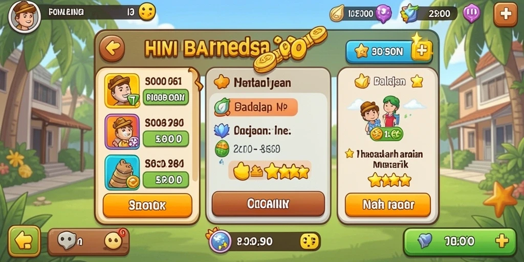 Tampilan antarmuka yang intuitif dan menarik.