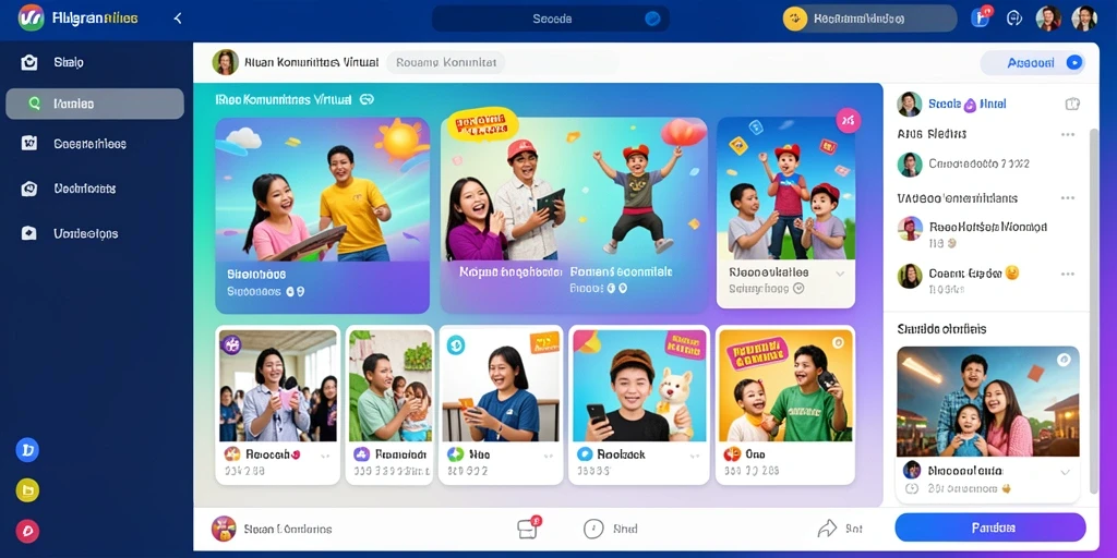 Tampilan antarmuka yang menarik dan mudah digunakan.